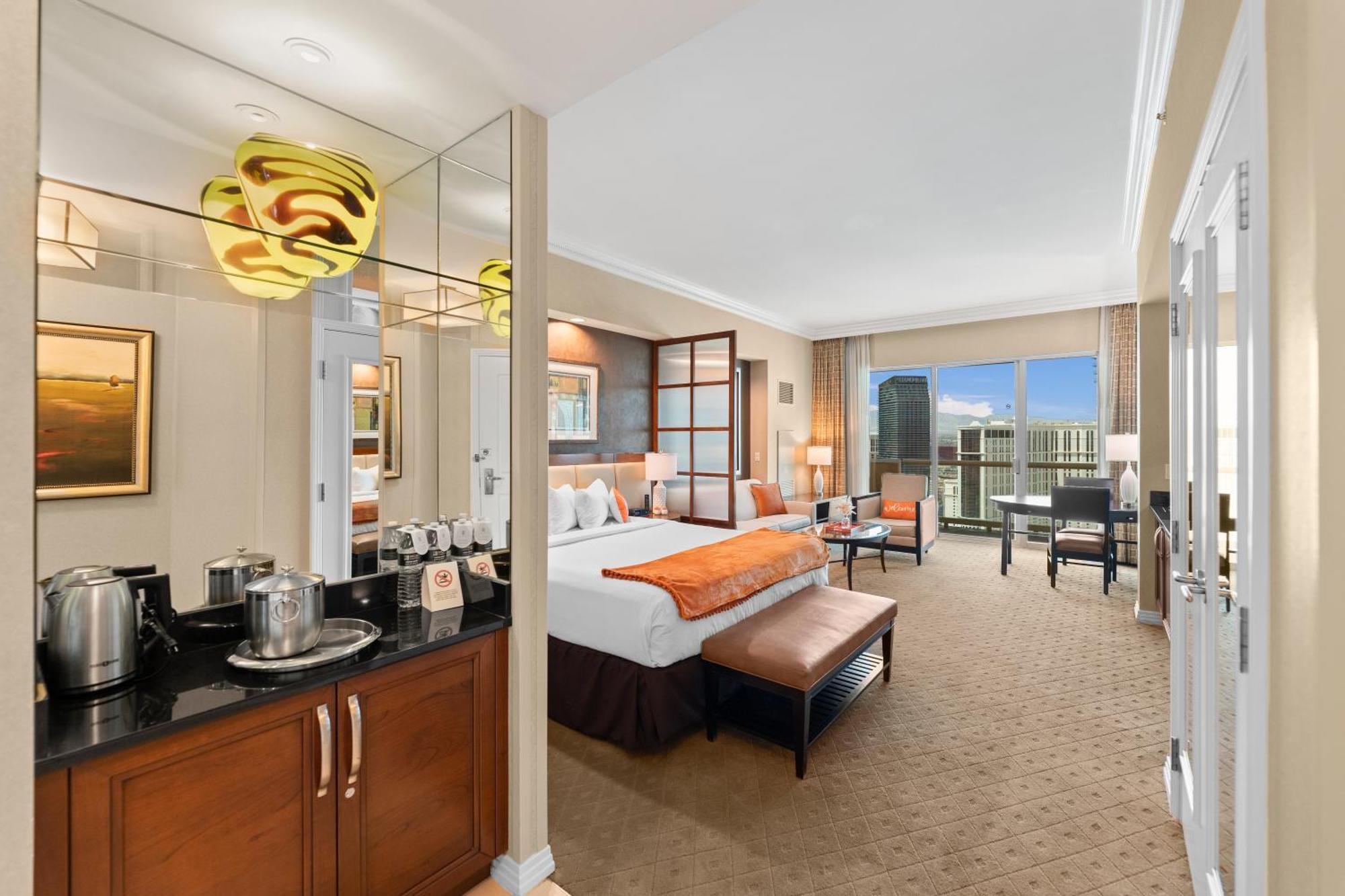 Lucky Gem Penthouse & Luxury Suites At Signature Resort, Balcony Strip View 2605 Лас-Вегас Экстерьер фото